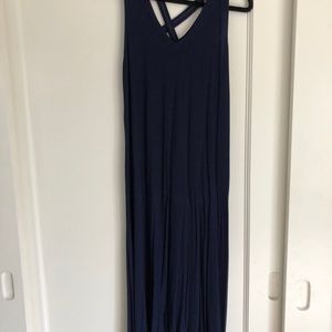 Like new Michael Stars ribbed asymmetric hem dress